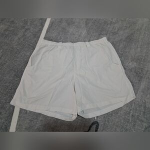 Columbia White Swim Trunks